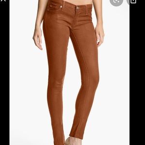 Hudson skinny jeans brown/tan